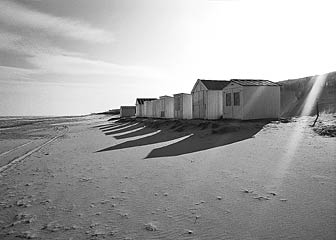 Strandhaus aus Holz - Texel, Niederlande 1994 