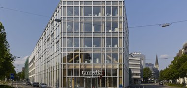 Tamedia Medienhaus, Skelettbauweise, Zürich, Shigeru Ban Architects Europe