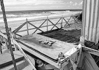 Strandhaus aus Holz - Costa da Caparina, Portugal 1989 