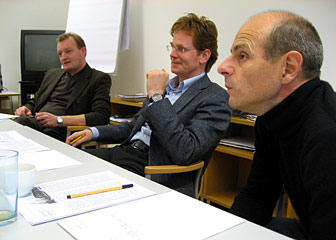 Gespräch mit Bernhard Egert, Andreas Neumüller, Karl Schafferer, Reinhold Steinmaurer und Helmut Stingl