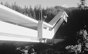 Brücke in Murau von Marcel Meili, Markus Peter und Jürg Conzett